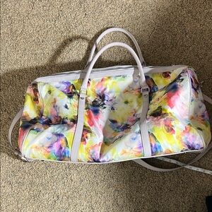 Betsey Johnson Colorful Floral Travel Bag